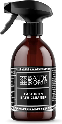 Cast iron enamel bath - cast, cleaner
