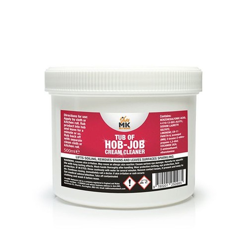 Tub hob job - tub, cleaner